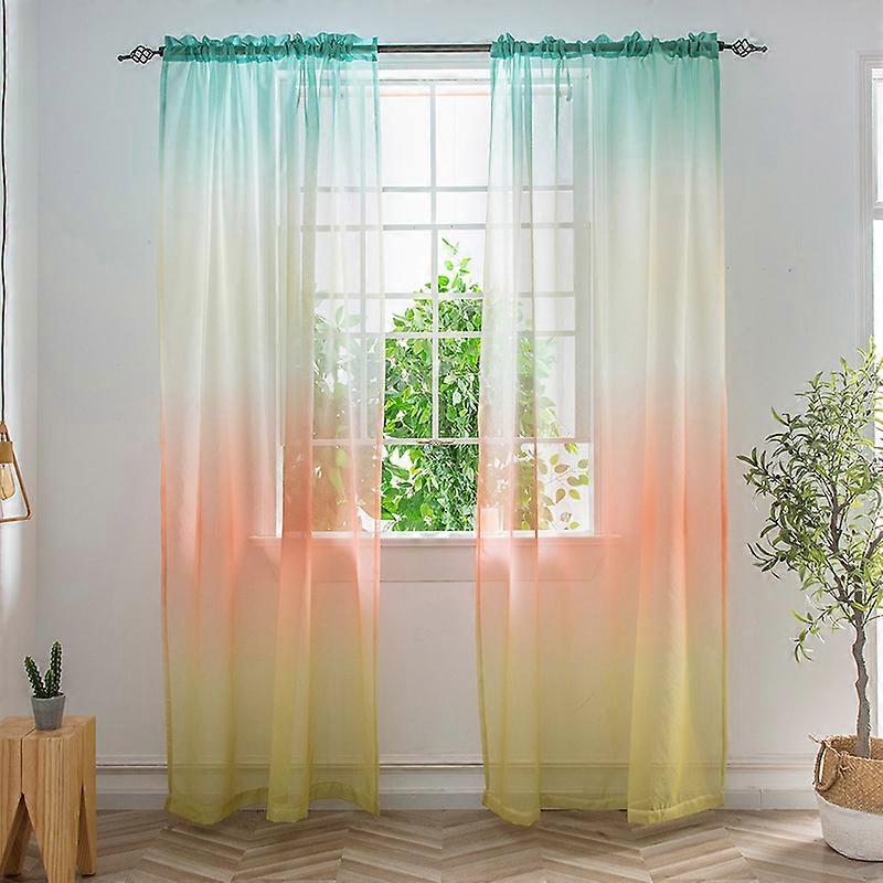 Perdea Curcubeu Umbrită Tul 100x270 Cm