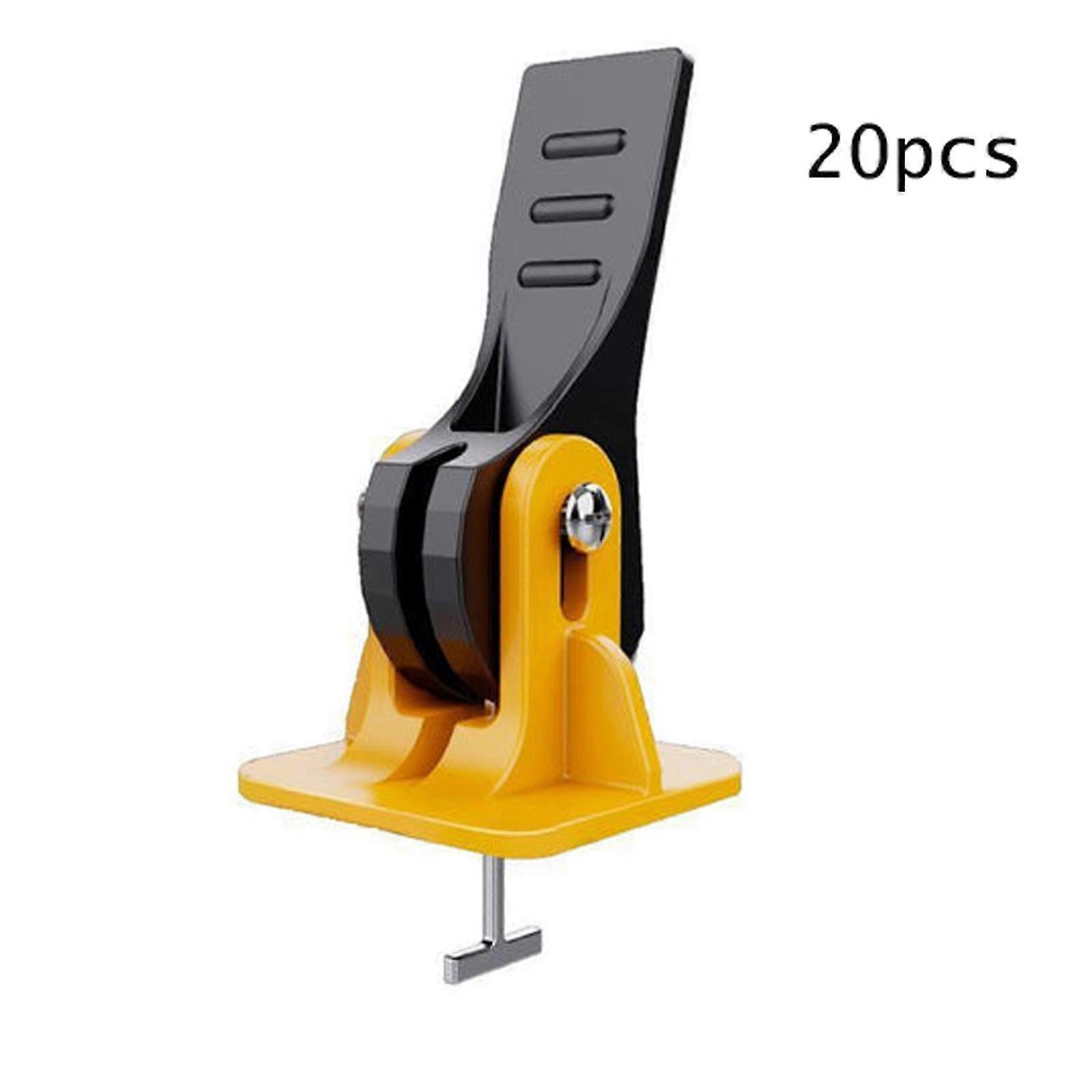 20/50/100pcs Tiveling System Kit Reusable Tile Sp Floor Clips Tool