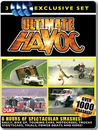 Ultimate Havoc DVD (2012) Eddie Irvine cert E 3 discos - Região 2