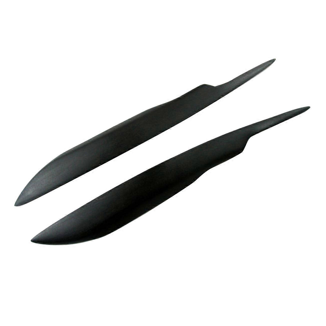 Car Headlight Eyebrows Eyelids Stickers Trim Cover Headlight Lid Resin for A4 S4 RS4 B7 2005-2008