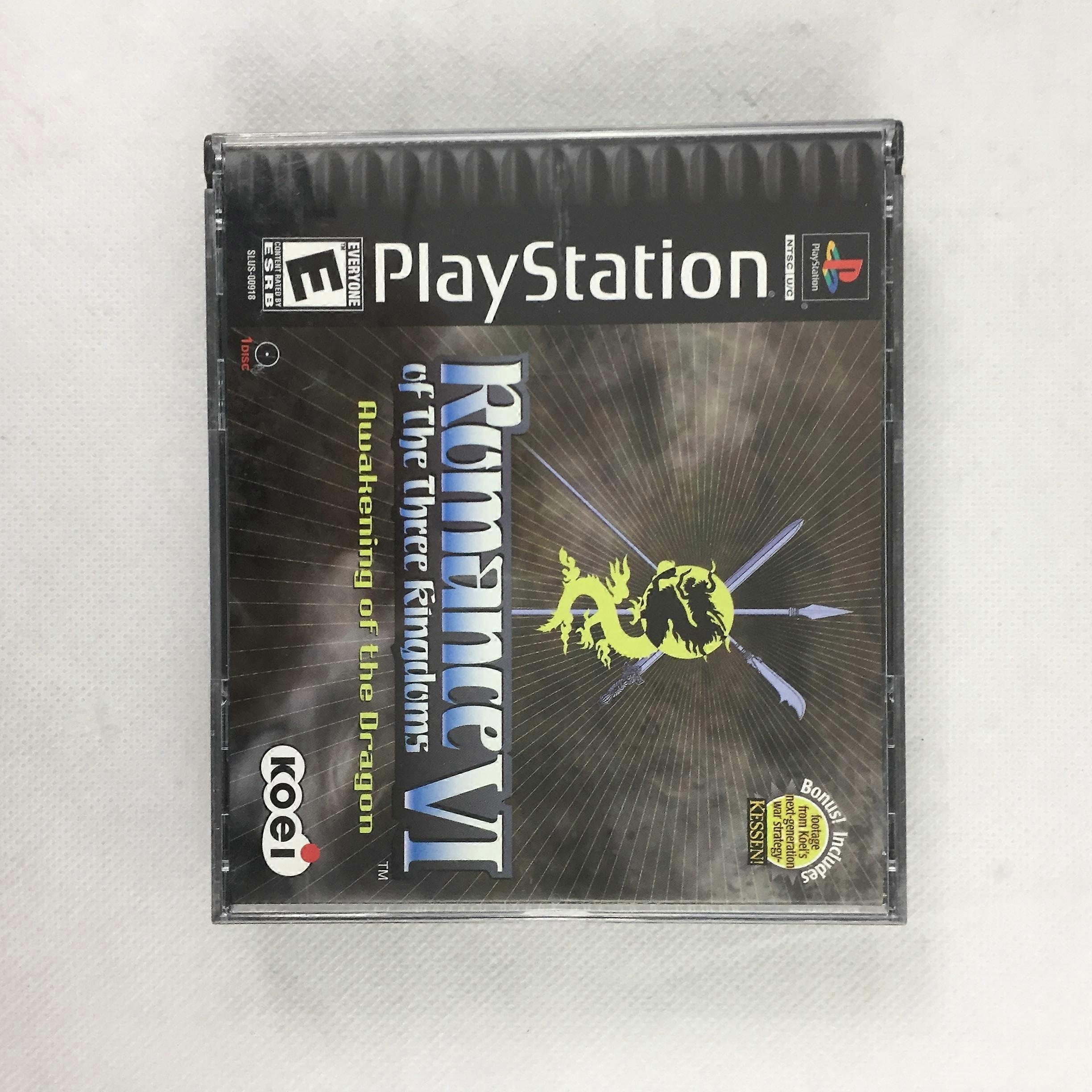 Romance 3 Kingdom 6  Game - PC CD - New & Sealed