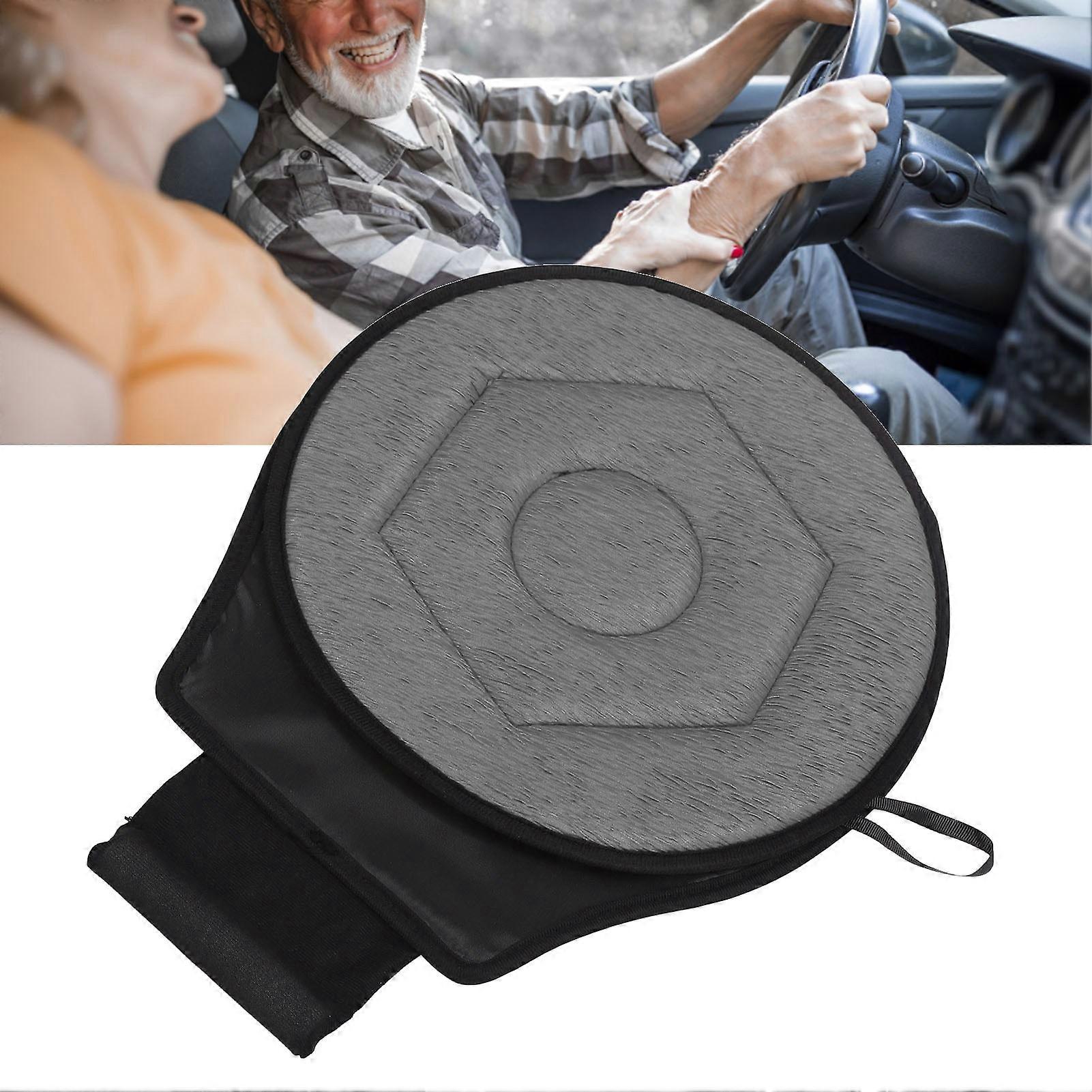 Round Car Cushion 360 Degrees Rotating Portable Seats Cushion