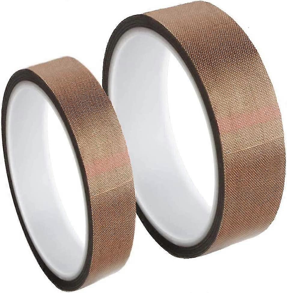 Teflon High Temperature Tape For Manual Vacuum Pulse Sealer (2 Sizes) 2 Pcs (b-2-v)