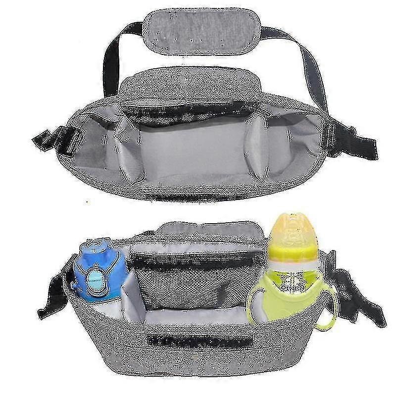 2024 Baby Stroller Organizer Stroller Accessories Bag Large Space For All Strollers (bebetter)