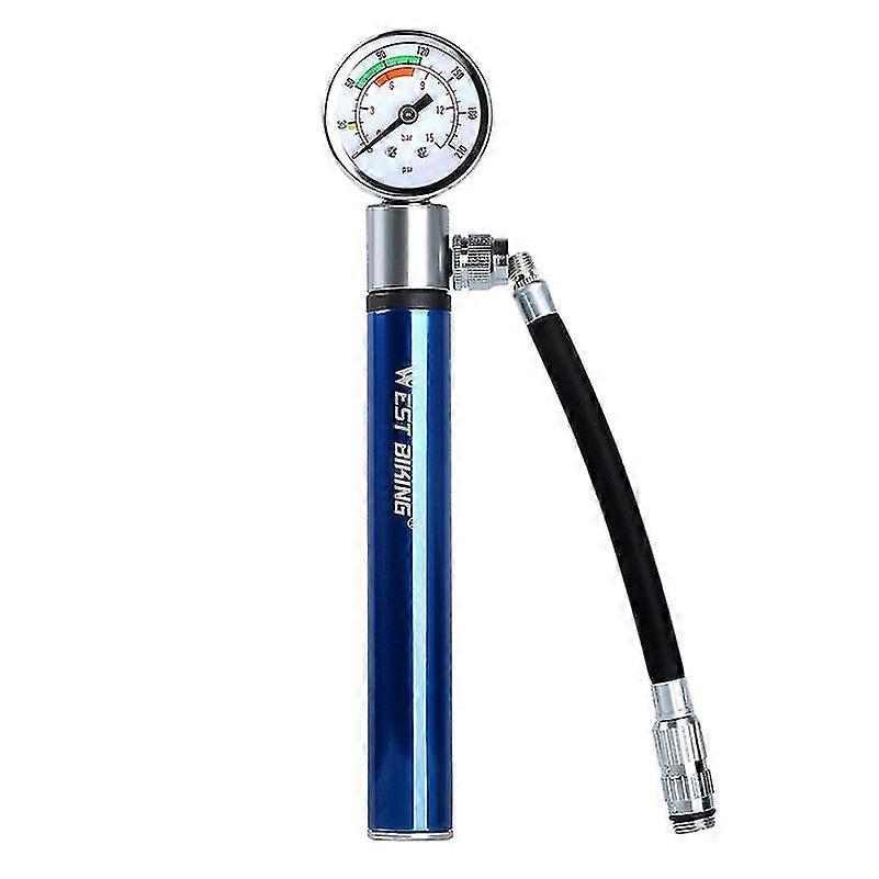 120Psi taşınabilir bisiklet pompası ile basınç göstergesi presta schrader valf pompası bilyalı yol mtb lastik bisiklet bisiklet pompası