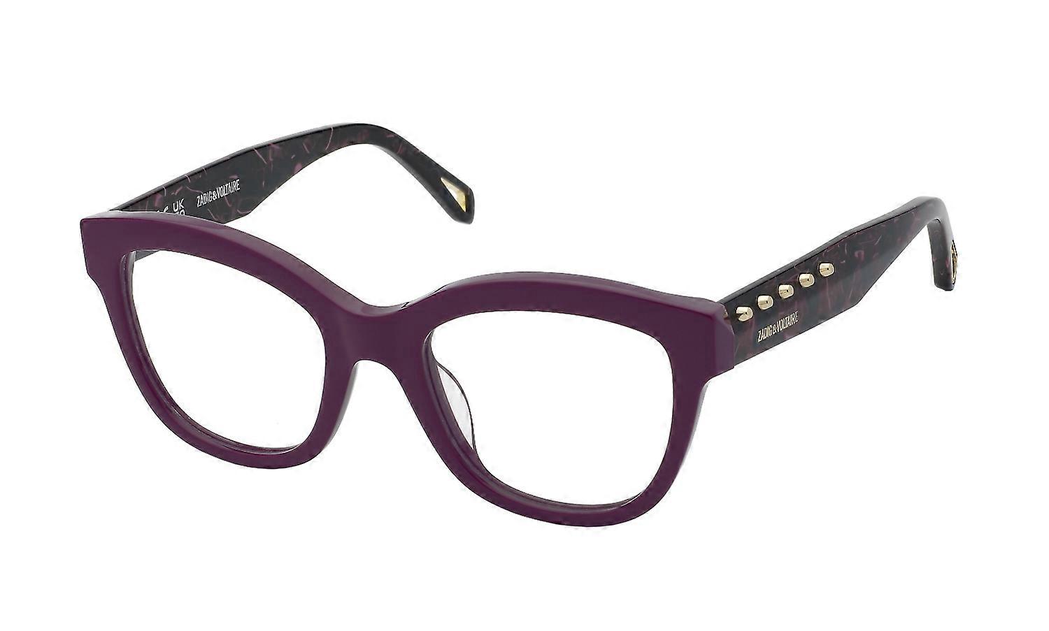 Eyewear Frames Zadig&Voltaire VZV400 09MA CICLAMINO LUCIDO 51/20/140 WOMAN
