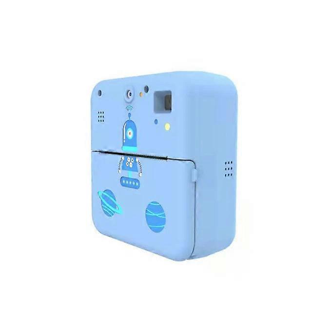 Multifunction Photo Printer Lightweight Cameras Wireless Digital Toy Thermal Printing Hine Instant Mini Printers Blue