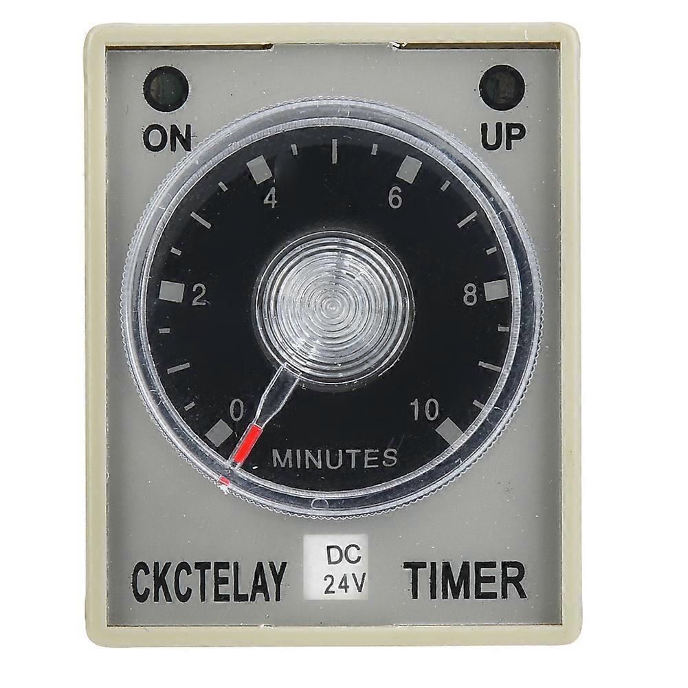 AH3-3 Timer Relay Electronic Type Adjustable Release Delay Type Relay 8 Pins 10Min(24V)