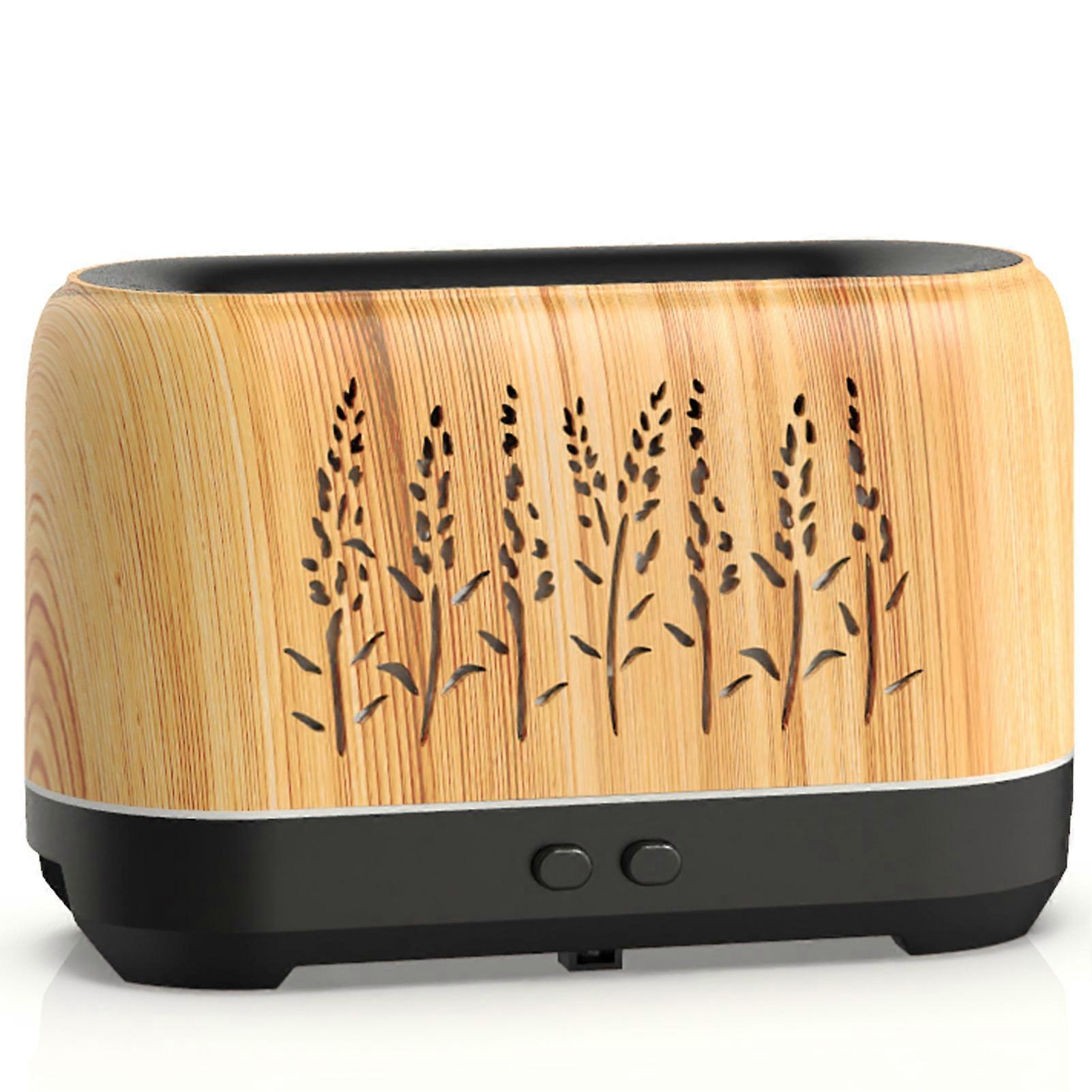 200ML Household Air Humidifier with Flame Lamp USB Mute Aromatherapy Diffuser