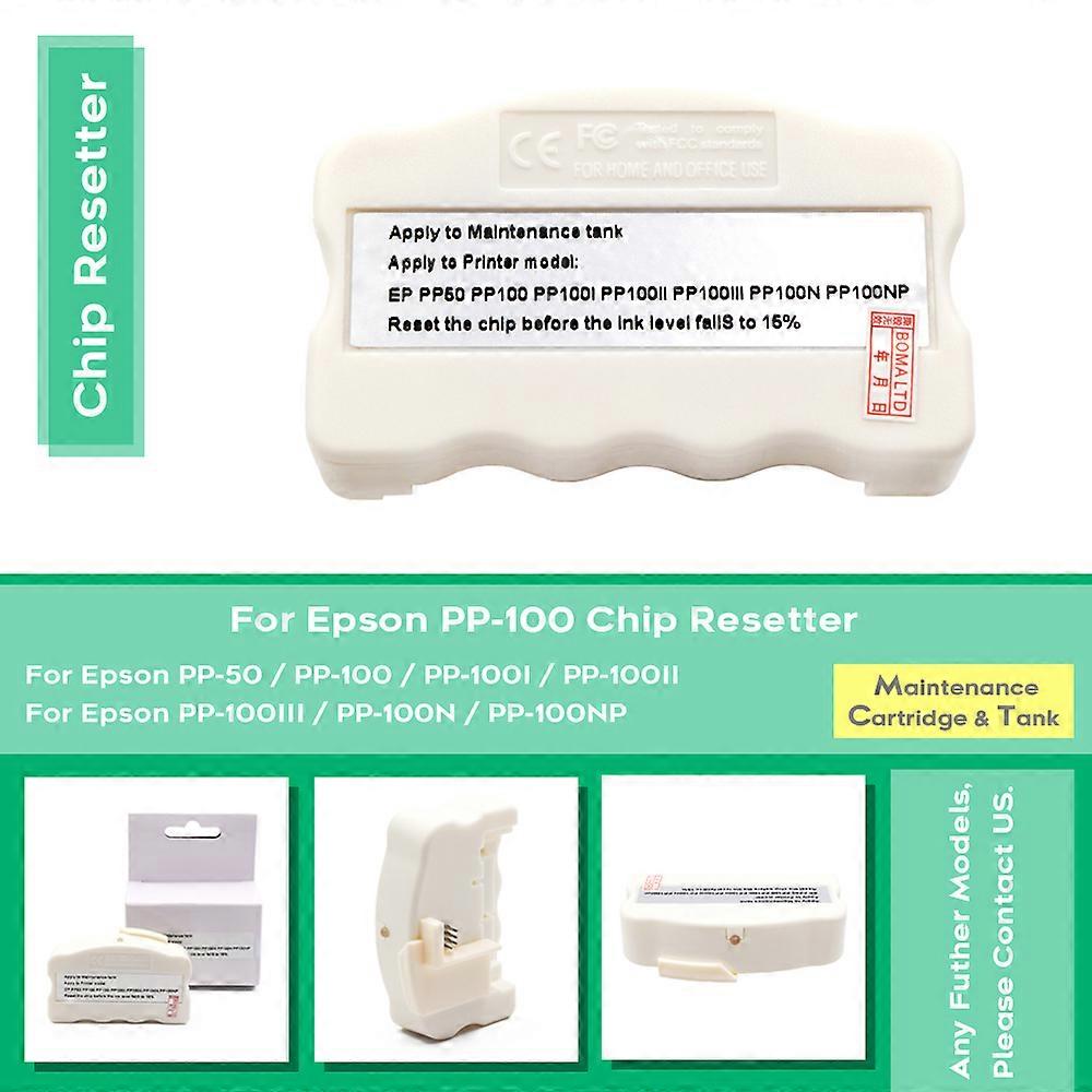 For Epson PP-100 PP-100N PP-50 Maintenance Tank Chip Resetter
