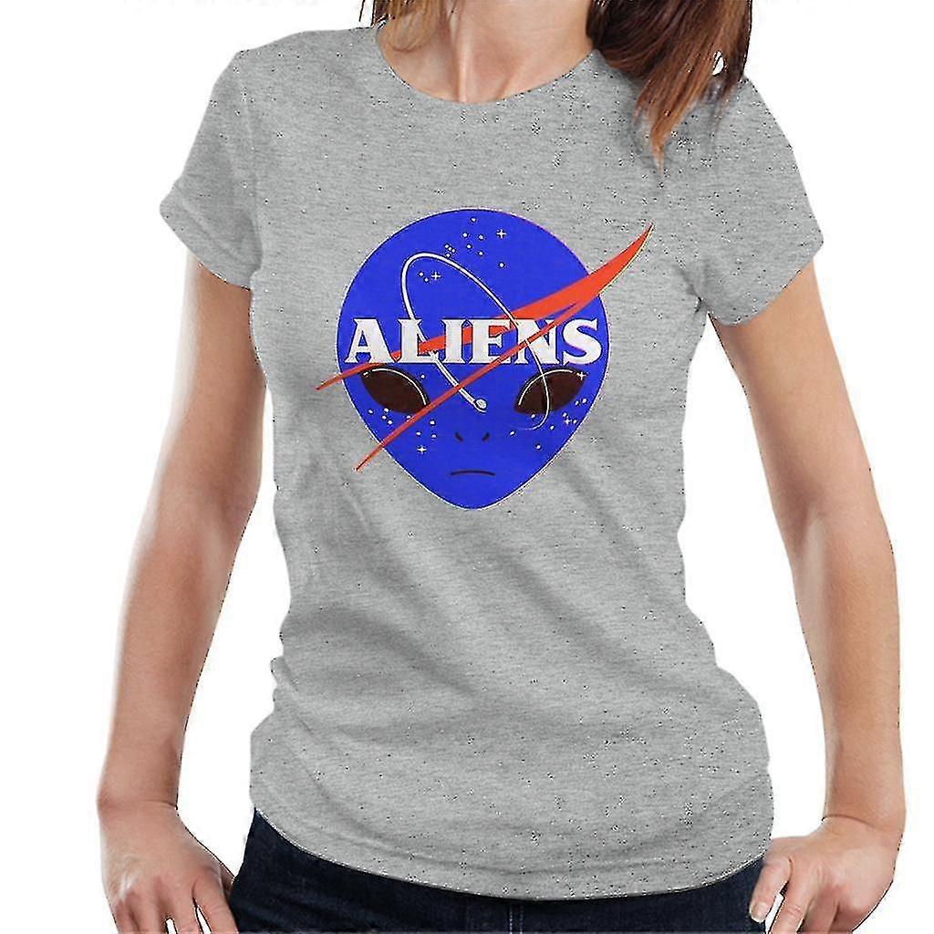 Aliens Space Program Nasa Dames T-shirt