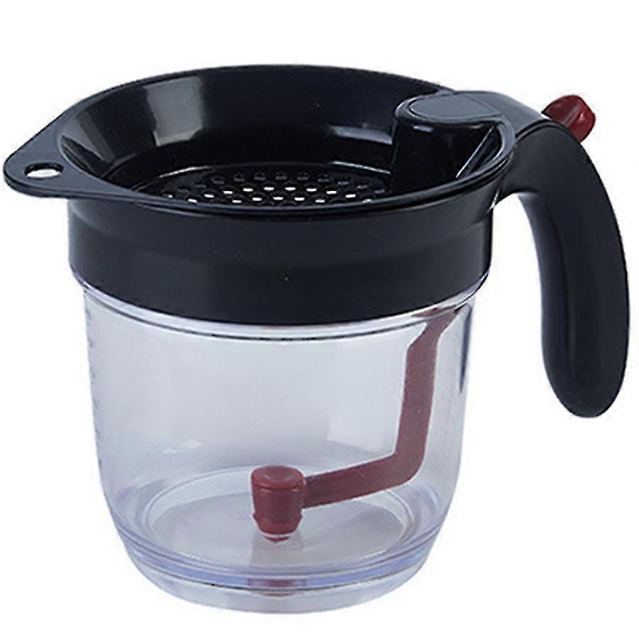 Kitchen Tool Fat Separator With Bottom Release Fat Separator With Strainer Soup Residue Oil Filter