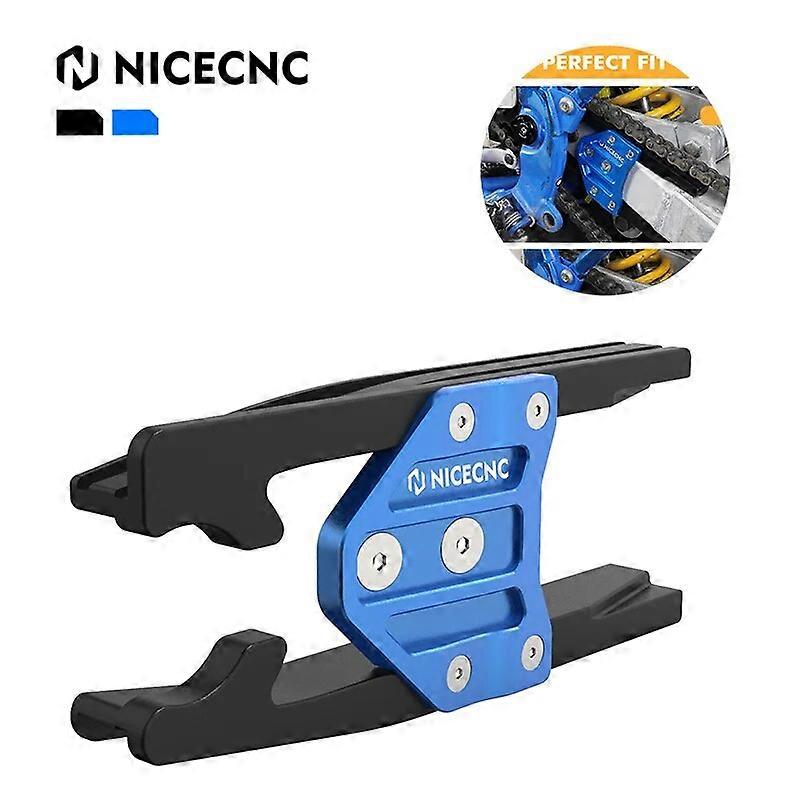 For yamaha yz 85 CNC Chain Guide Guard Cover Protector for Yamaha YZ85 2002-2022 YZ85 Team Yamaha 2011-2014 Chain Support Blue
