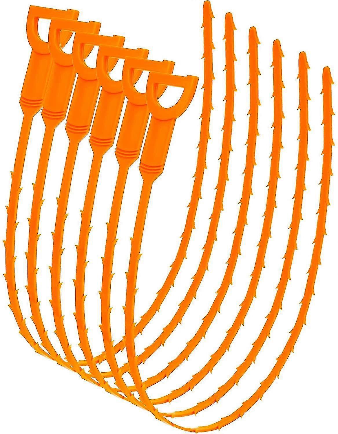 Drain Clog Remover Tools, 6 Pcs