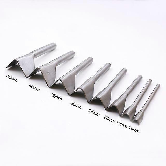 JWL-1pc DIY handgemachter Ledergürtel V Puncher geformter SchneiderLeder geschnittene Ecken Leder V Punch 8 Größen in Form Cutter 10-45 mm
