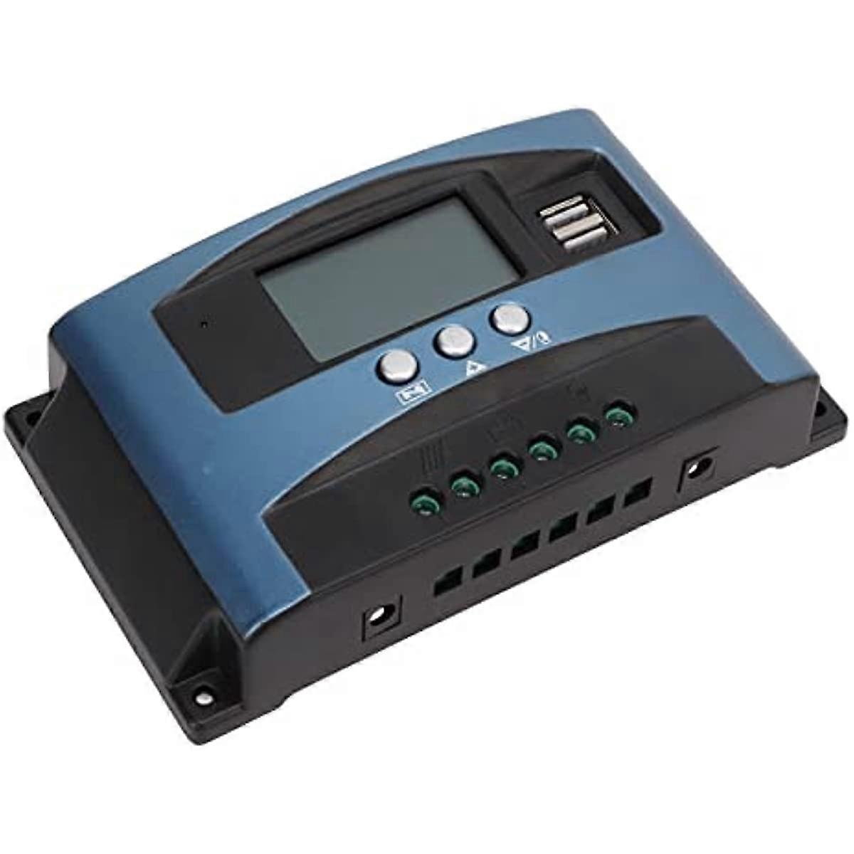 RiToEasysports LCD Solar Charge Controller APP Remote Control Solar Regulator Solar Regulator Solar Panel Controller Solar Panels Solar & Wind Power