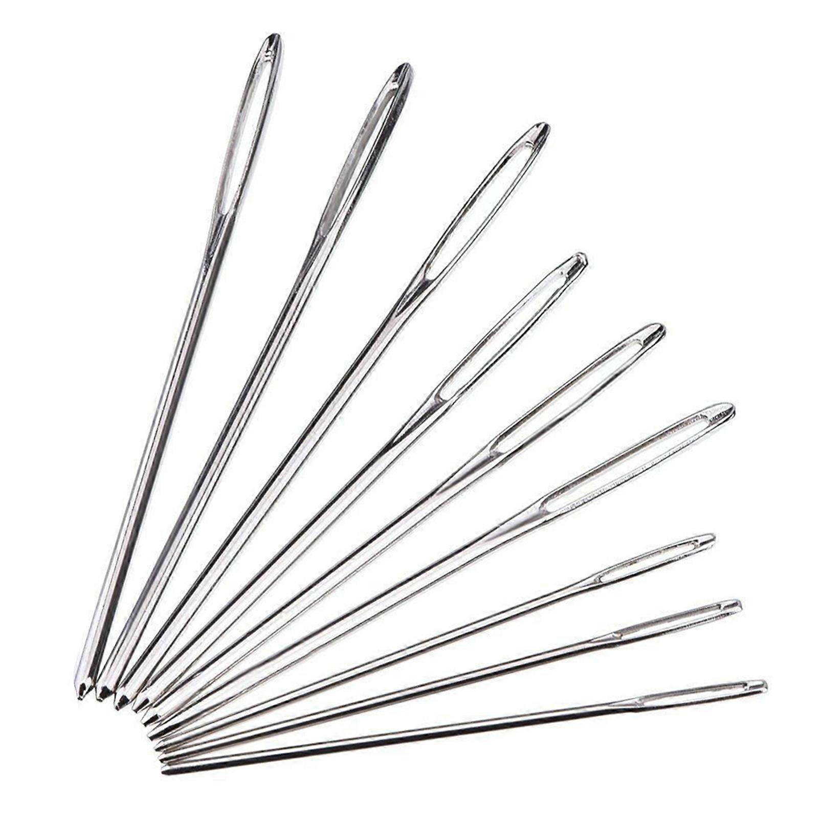 9Pcs/Set 3 Sizes DIY Sewing Tools Stainless Steel Knitting Embroidery Needles