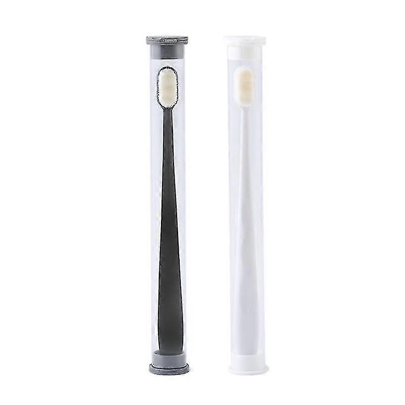 Super Soft Toothbrush Nano Toothbrush Black And White Wave Models