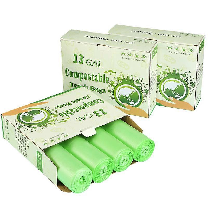 60 Pack søppelsekker rivebestandige matavfallsposer 60 * 80CM