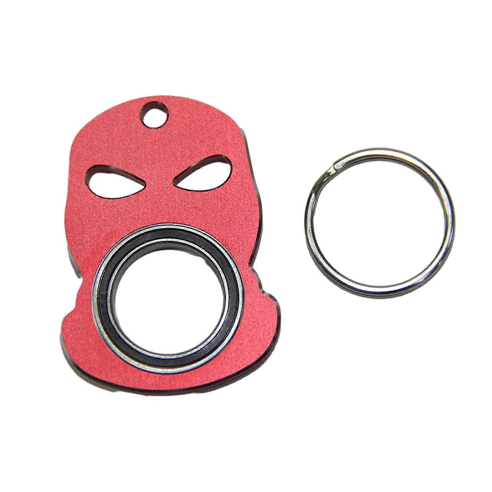 Fidget Spinner Keychain Stress Relief & Anti-Anxiety Sensory Toys for Teens & Adults Pocket-sized Fingertip Metal Gadget Keyring Anti Stress Toy Party