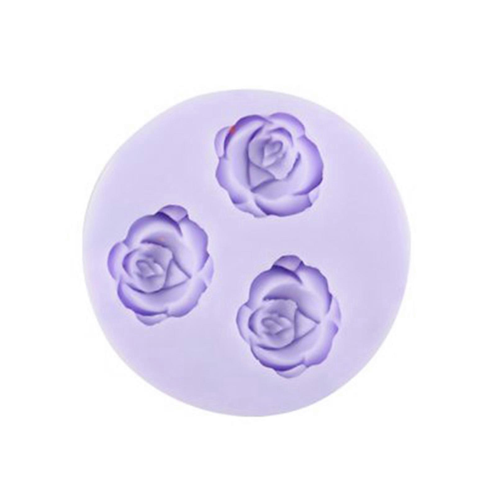 Baking Mold Rose Shape Easy to Clean Silicone Cake Cutter Mold for Party KAESI