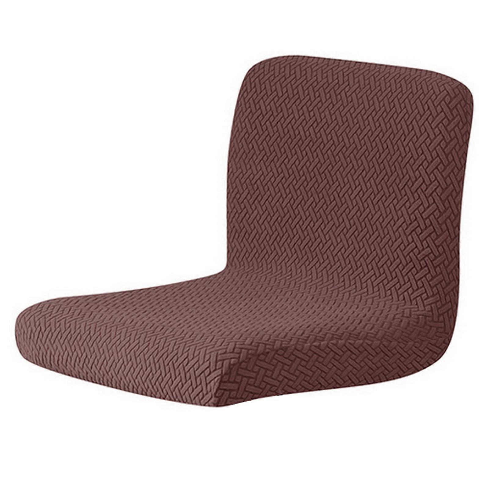 Stolsöverdrag Hög elasticitet 360-graders allroundpaket Polyester Spandex T-formad Jacquard Stretch Revolverande Stol Slip Heminredning KAESI