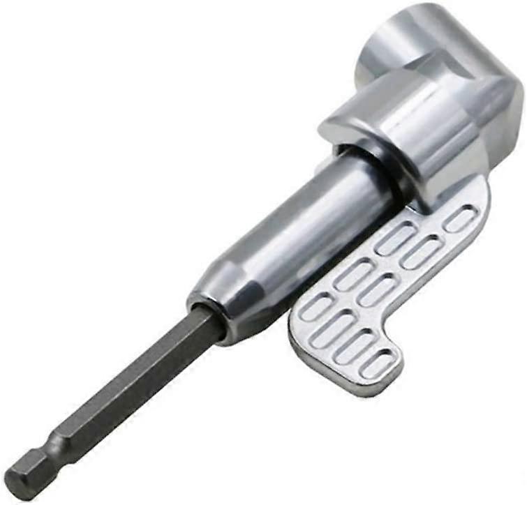 Right angle drill, right angle screwdriver adapter with screw connection, flexible hexagonal ex