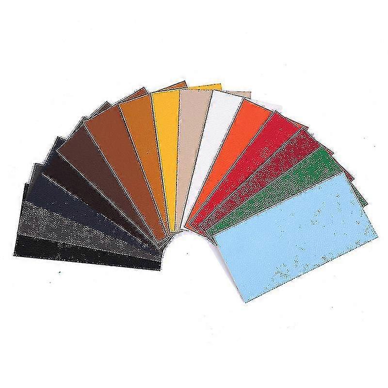 Leather Repair Patch Self-adhesive Couch Patch Leather Sofas Car Seats 10x20cm15pcs