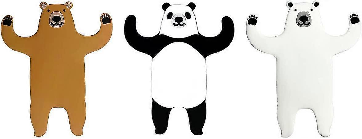 3 pack self adhesive hooks stick