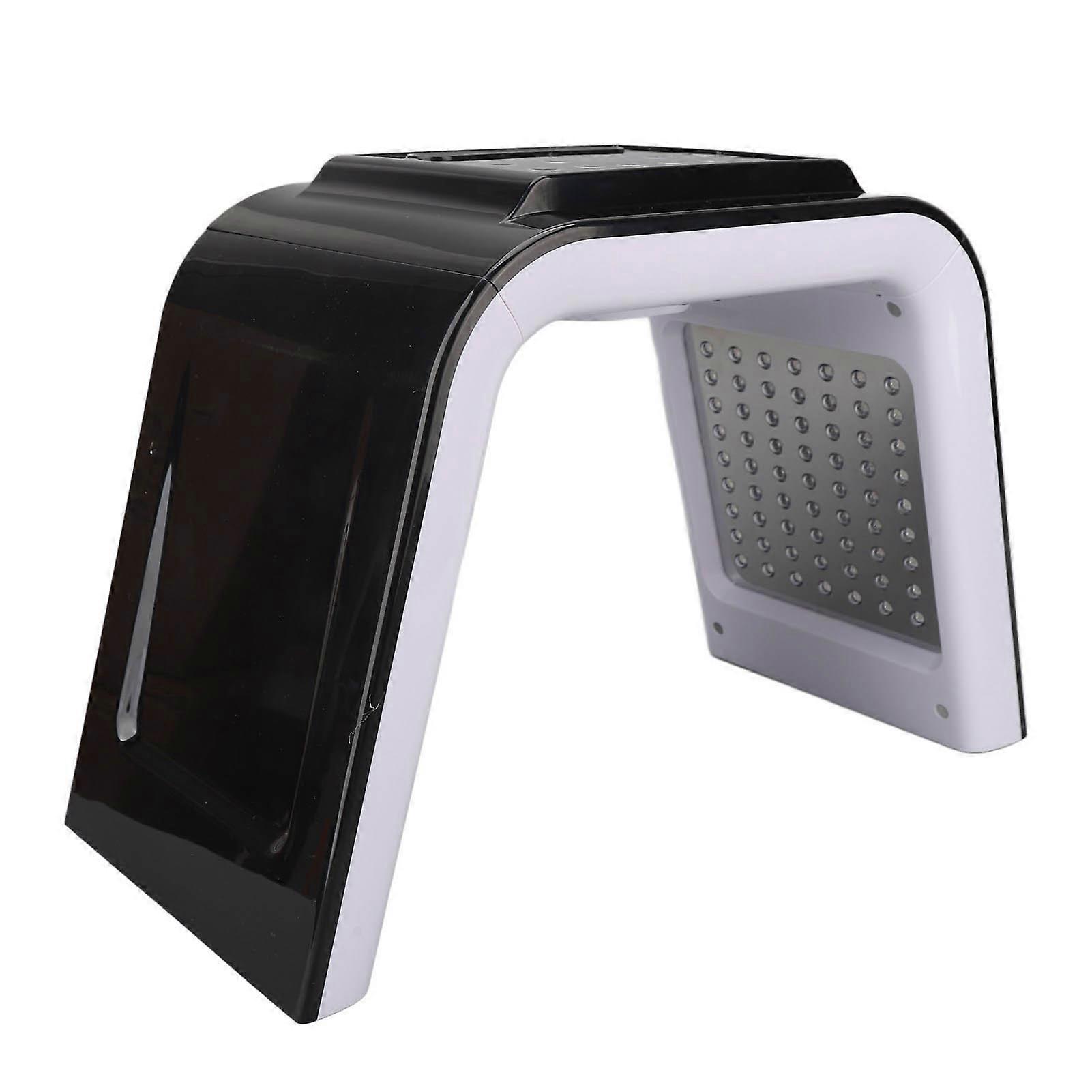 LED Light Photodynamic Facial Care Machine 178 Light Chips 6 Colors Skin Moisturizing Photon Machine Black 100240V EU Plug