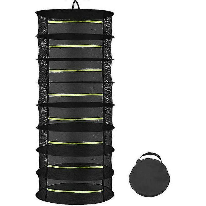 8 Layer Weeder, 60cm Hanging Drying Net, Foldable Drying Net For Hydroponics, Fish, Weeds