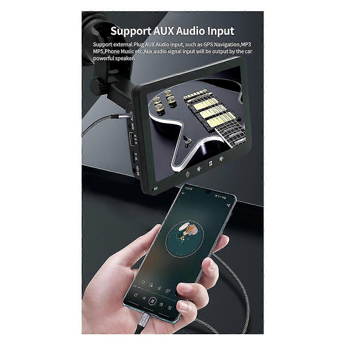 7-Zoll-Auto-kapazitiver Touchscreen-Navigationsbildschirm Wireless Carplayandroid Auto Auto Tragbarer Multimedia-Player