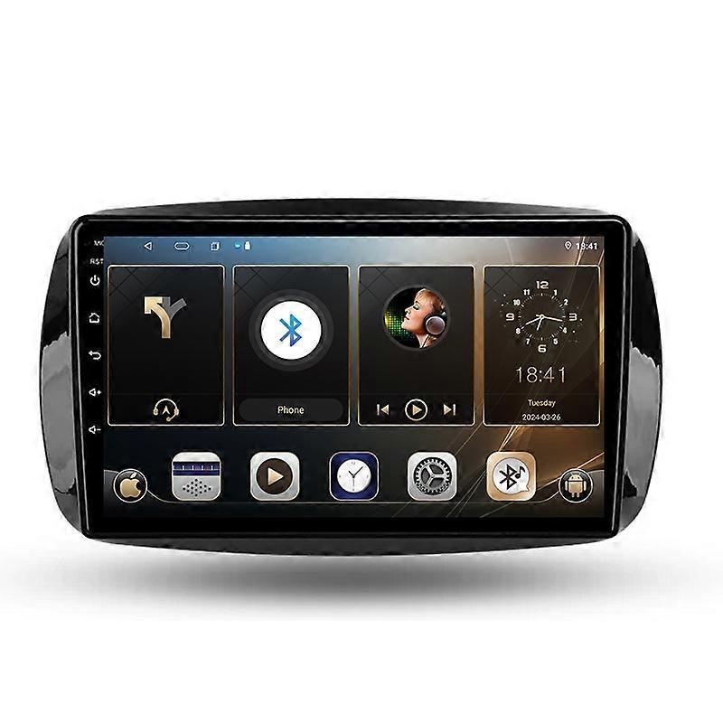 Car Radio Player For Benz Smart Fortwo 3 C453 A453 2014-2020 Multimedia Video WIFI Navigation GPS