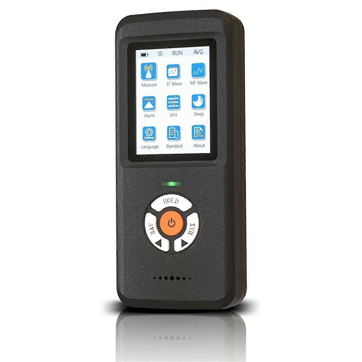 EMF Meter, Rechargeable Digital Electromagnetic Field Radiation Detector HandHeld Digital LCD EMF