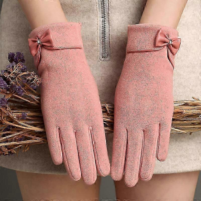 Winter Women's Warm Bow Gloves