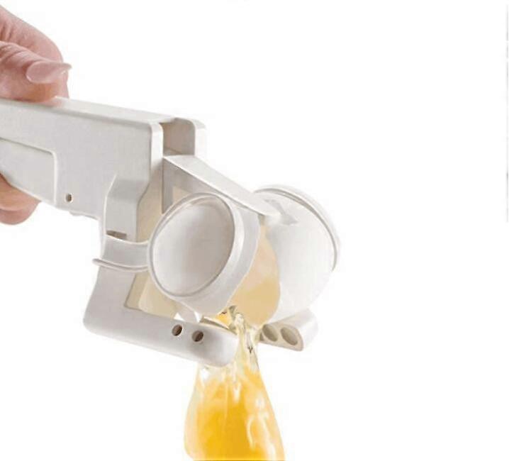 Eggs Splinterless Egg Cracker Kitchen Gift Gadget Egg Yolk White Protein Separator Kitchen Tool