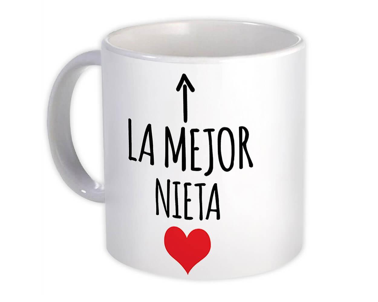Caneca de Presente: La Mejor Nieta Neta
