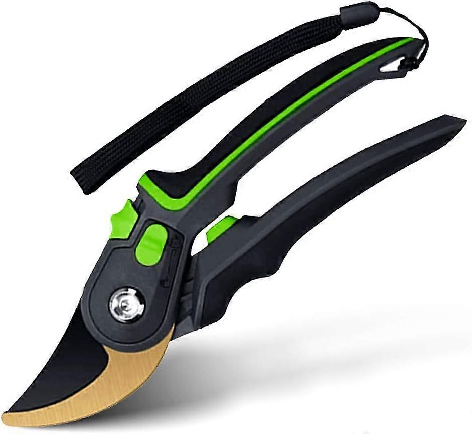 Pruning Shears - Professional Stainless Steel Pruning Shears with Variable Handle Opening (1 Pack)