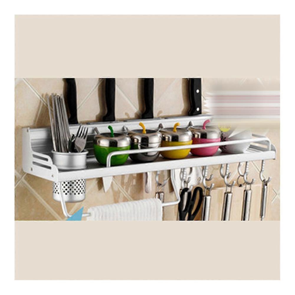 Kitchen Storage Rack Flavor Chopsticks 60cm Single Cup 10 Hook