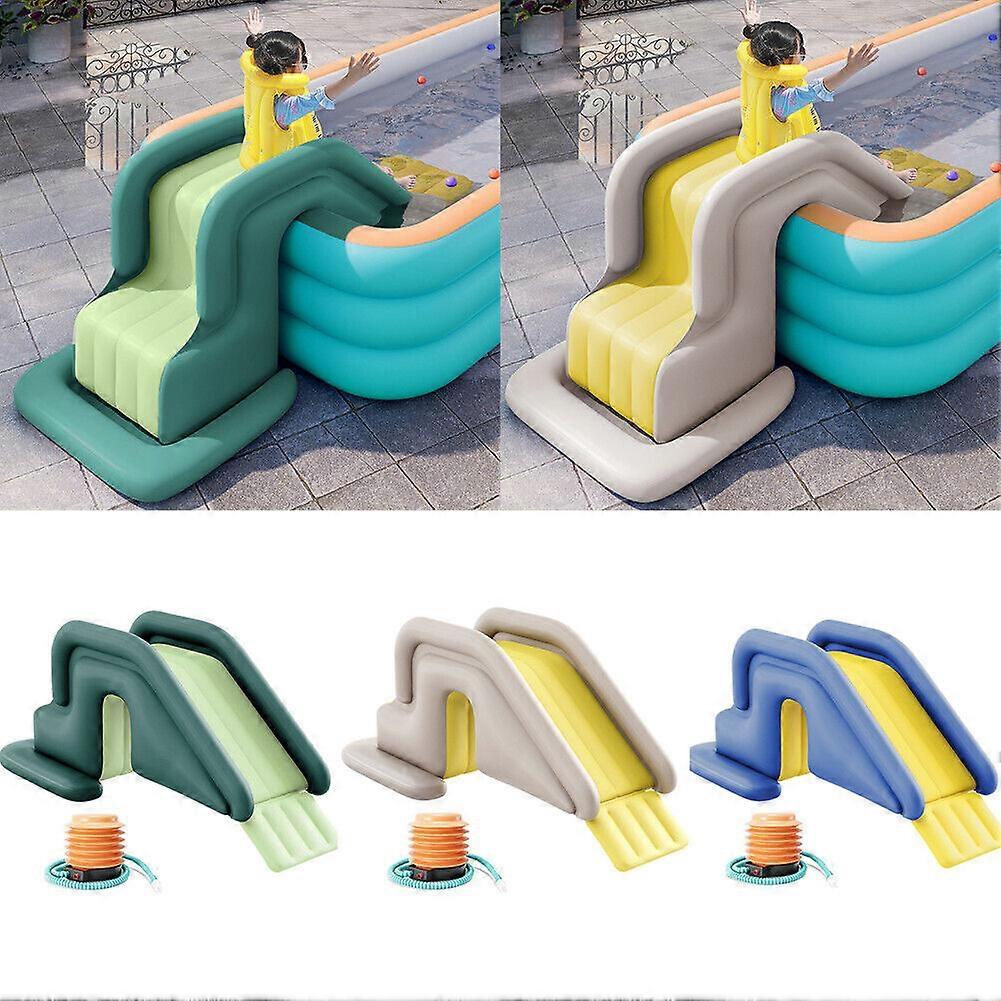 Szórakoztató gyerekek Felfújható csúszda Úszómedence Kültéri háztáji játék hordozható