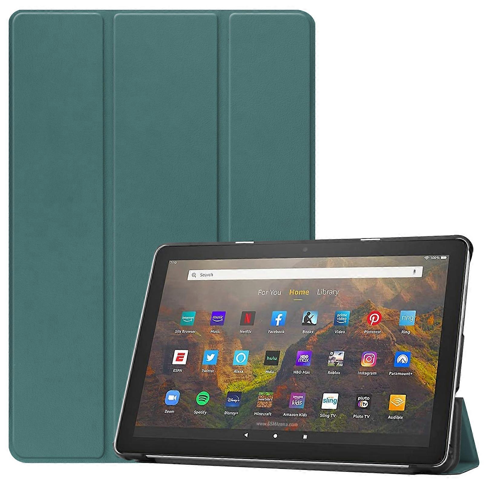 Étui en cuir texturé Custer pour Amazon Fire HD 10 (2021)