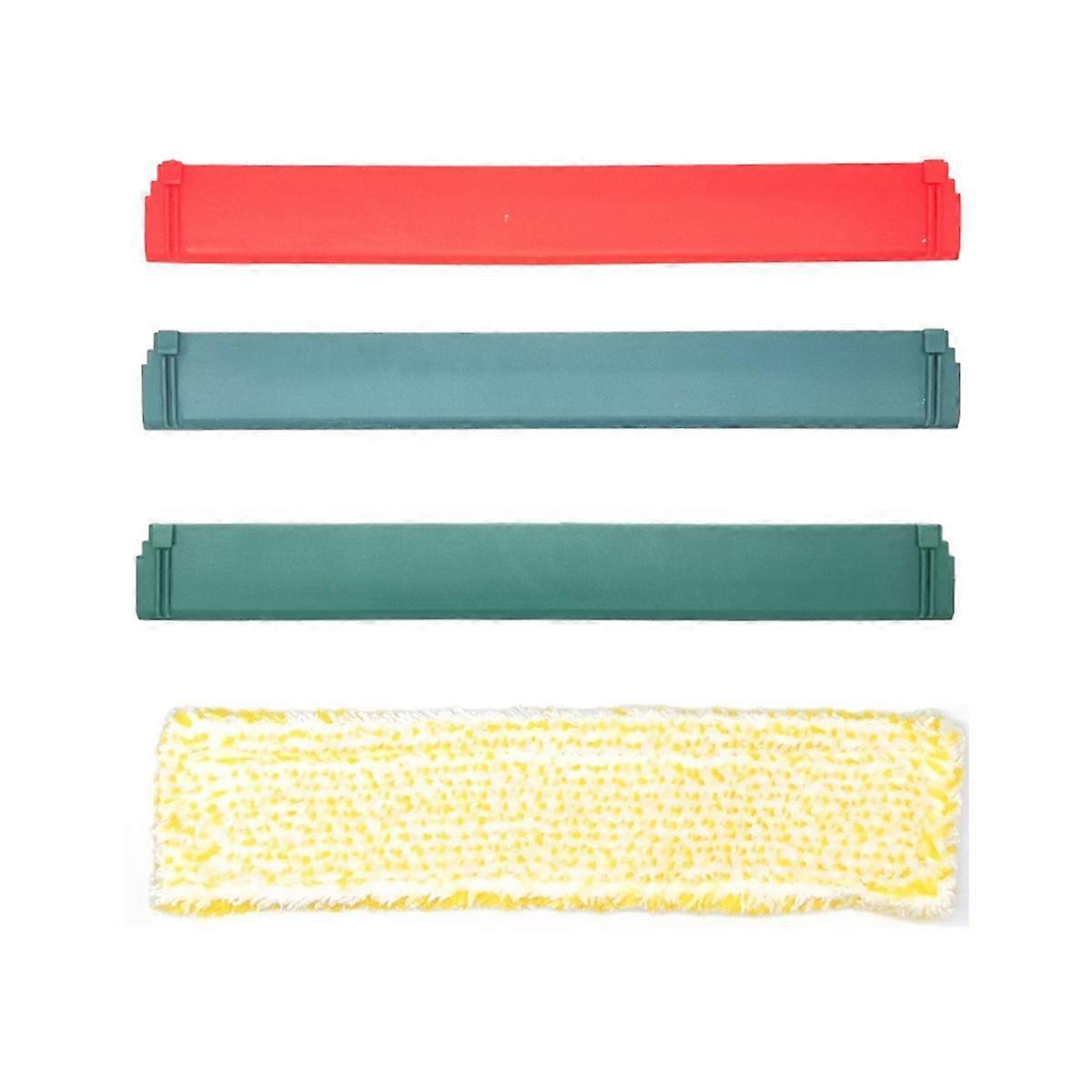 4Pcs 280mm Rubber Scraper for WV6 WV7 Window Cleaning Machine Scraper Part 5.633-360.0