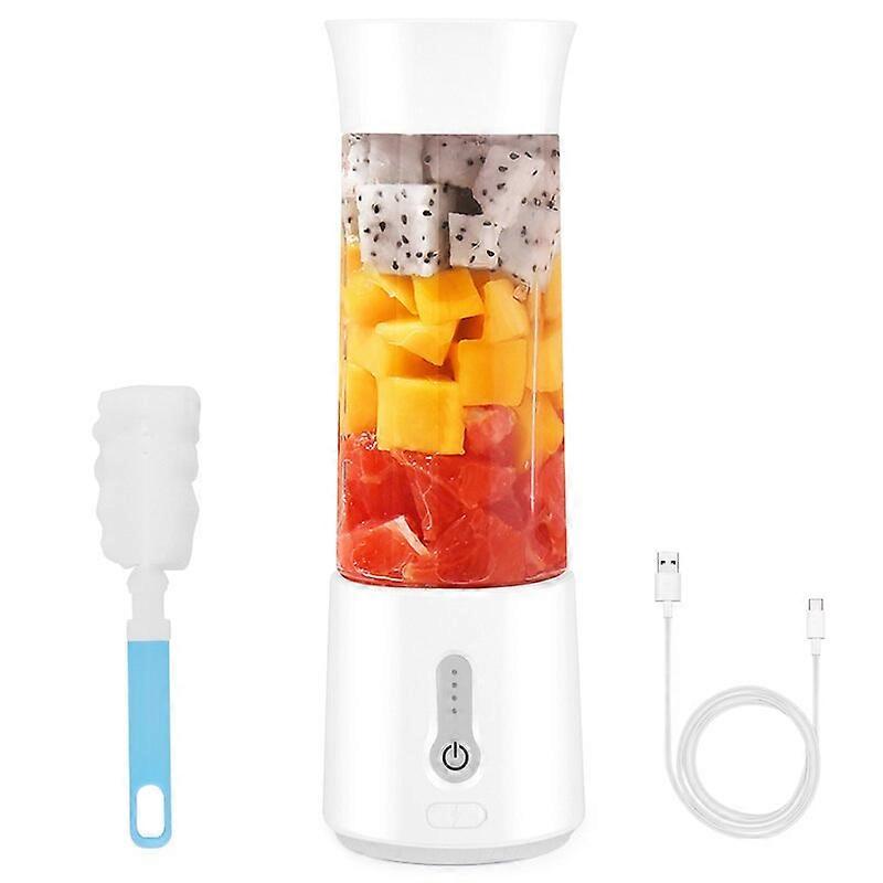 Portable Blender Rechargeable 6 Sheet Blender Cup Travel Blender For Shakes And Smoothies With Fresh Juice And Cup Lid Kitchen Utensil Sets