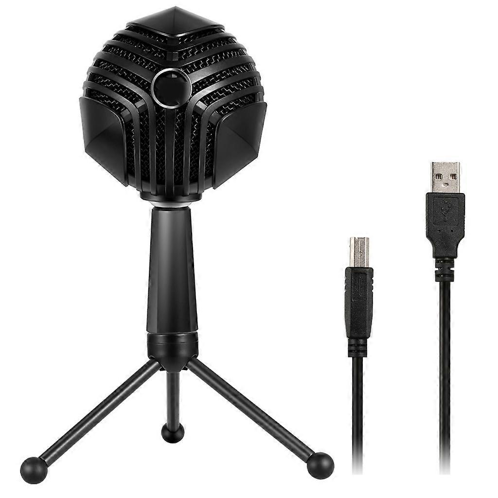 USB Computer Microphone Noise-Canceling Computer Omnidirectional Microphone