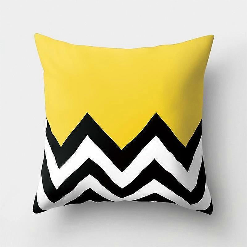 Pillowcase Square Pattern Style-826 Bedroom Sofa Car Cushion Cover Pillowcase