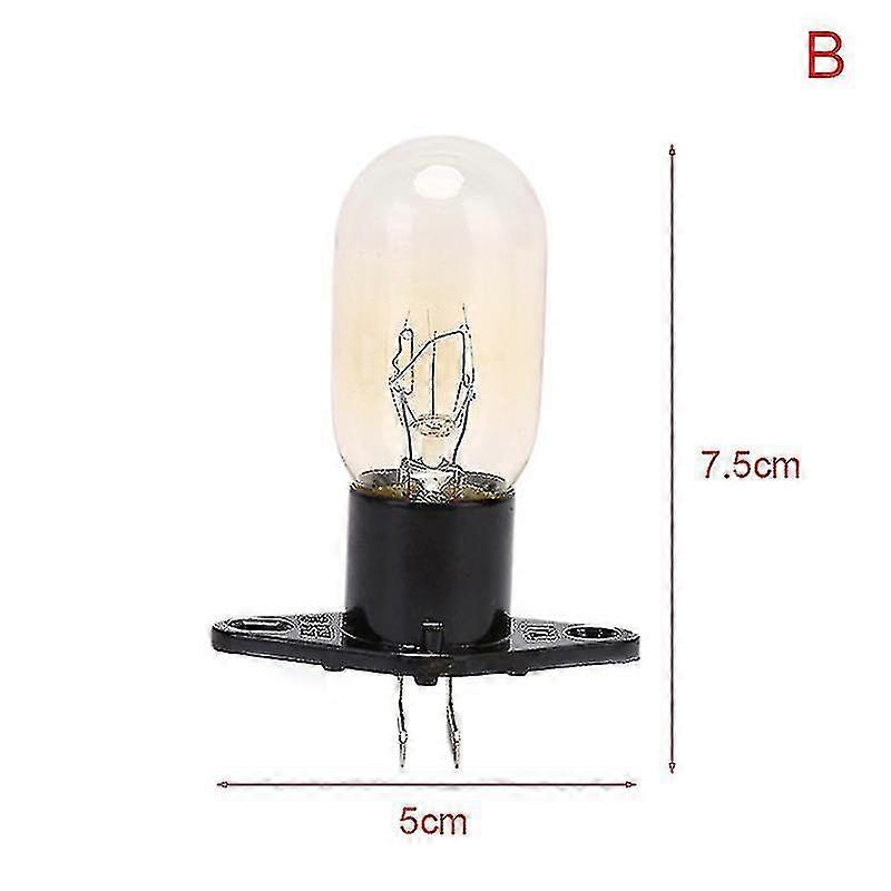 Microwave Oven Light Lamp Bulb Base Design 230v 20w Replacement With Lampholder
