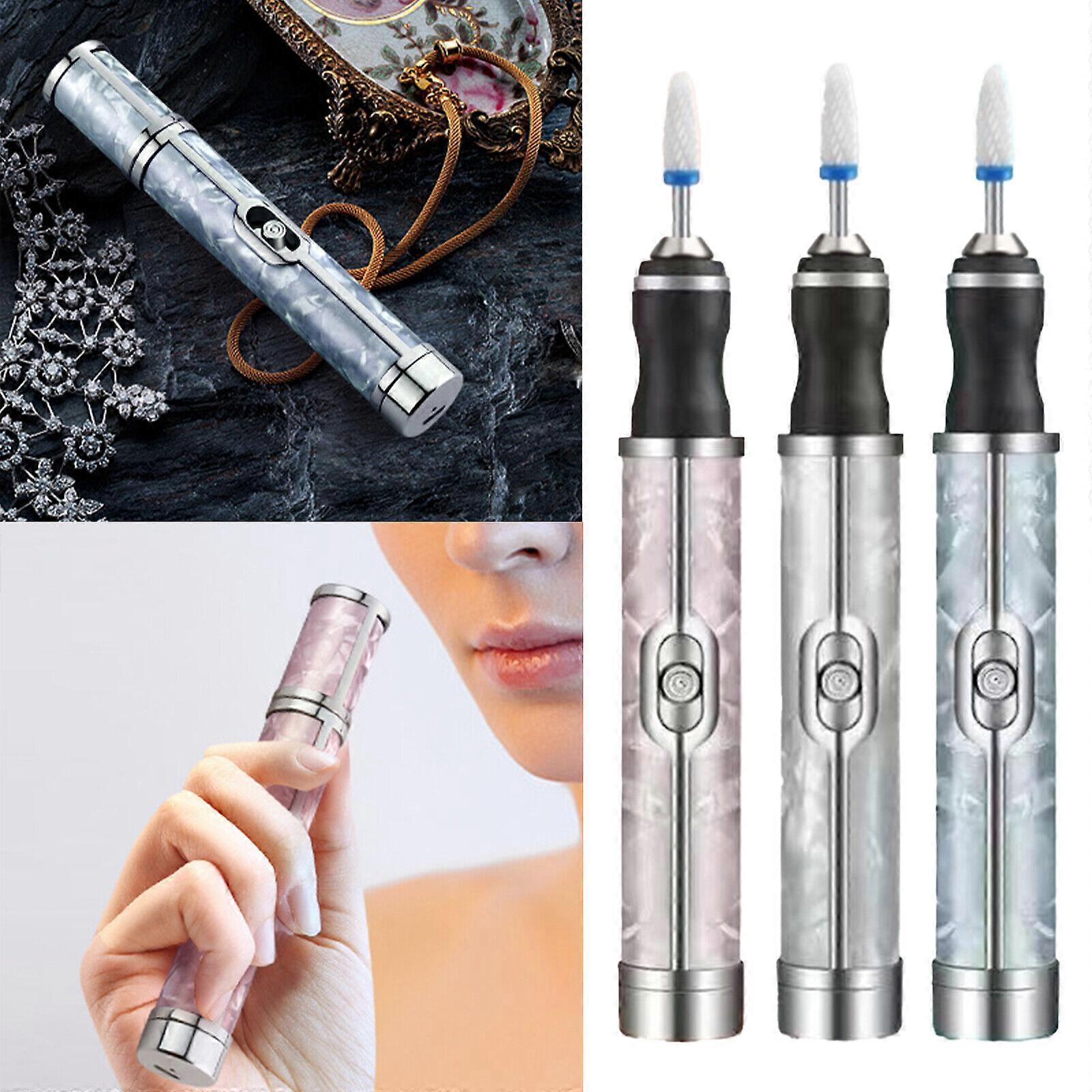 Set de unghii 4 viteze pentru șlefuitor de unghii umane pentru unghii groase fără fir, 100% nou