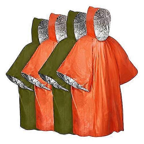 4 Pack Blankets Rain Poncho Waterproof Blanket