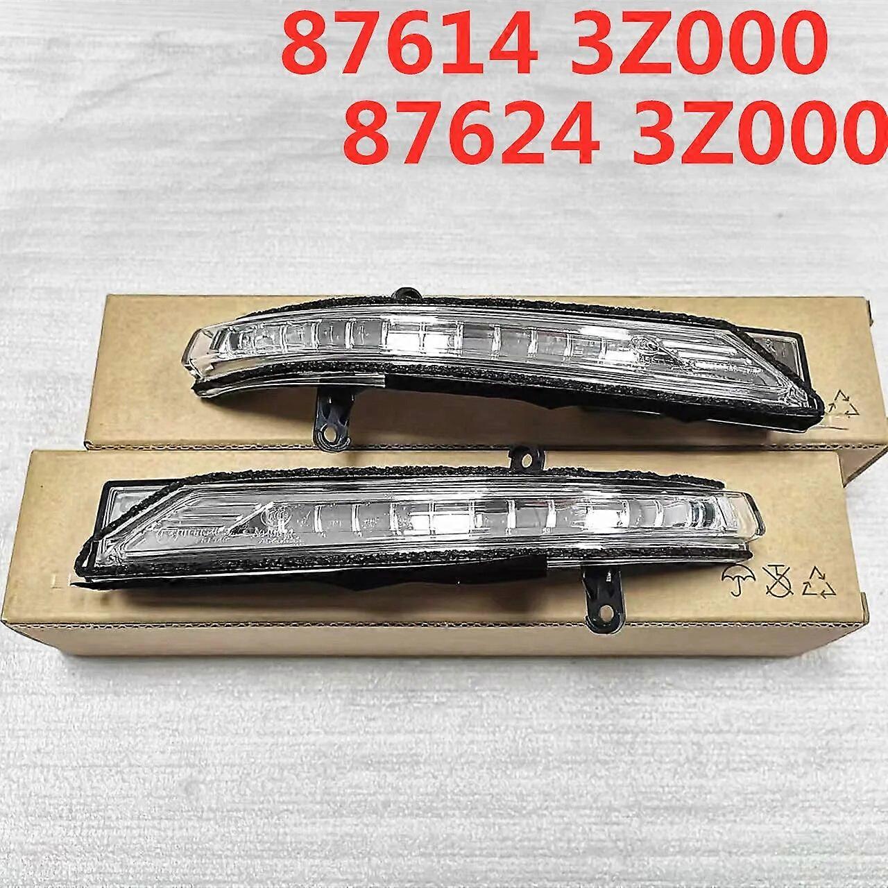 Car Rearview Mirror LED Light Side Reversing Mirror Turn Signal Indicator Lamp For Hyundai i40 2011-2018 876143Z000 876243Z000Motor Vehicle Mirrors