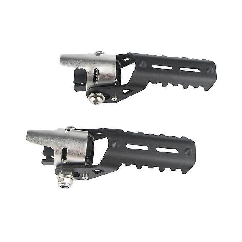 For Honda CRF1000L Africa Twin CRF 1000 L Motorcycle Highway Front Foot Pegs Folding Footrests Clamps 22-25mm For BMW R1200GS LC Motorcycle Knee & Sh